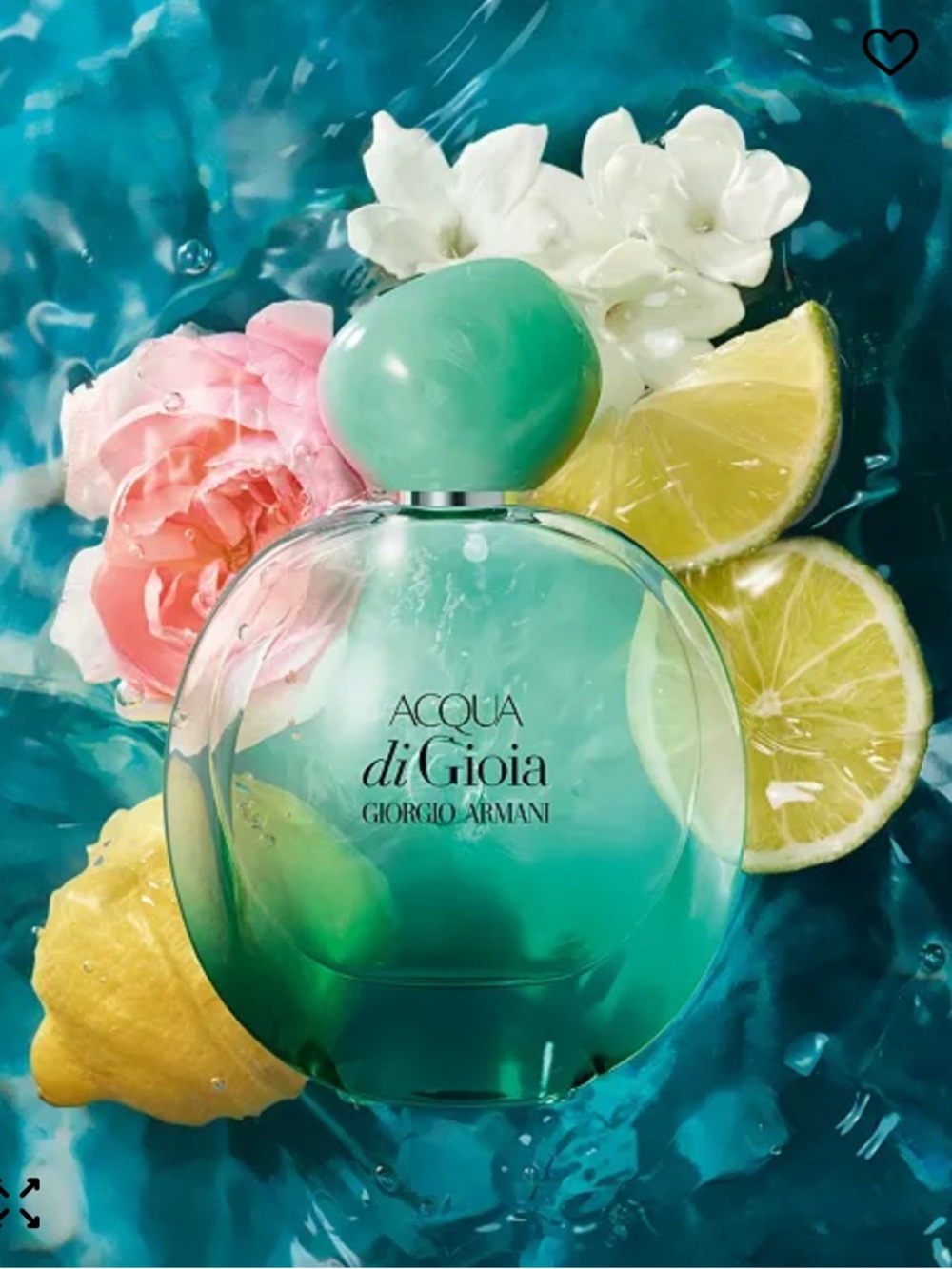 Armani Acqua di Gioia Eau de Parfum Intense, 3.4 oz.
